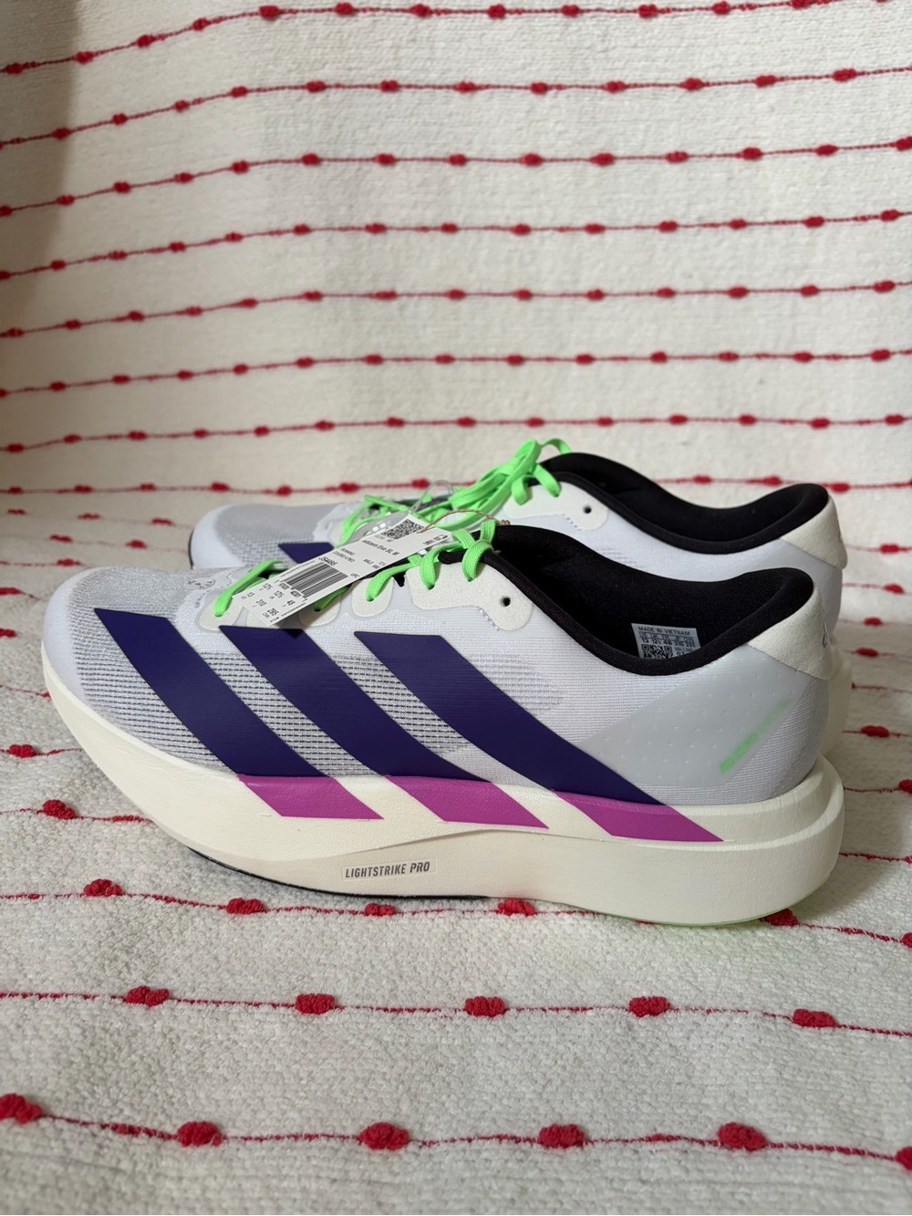 Adidas Adizero EVO SL Men’s Running Shoe Size 13 NWT - Picture 5 of 6
